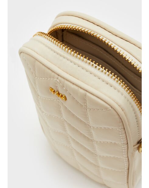Sac bandoulière mini Nikla blanc - 17.5 x 11.5 x 4.5 cm