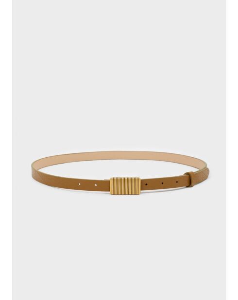 Ceinture Leo beige