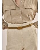 Ceinture Leo beige