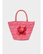 Sac Capri rose - 33x20x18 cm