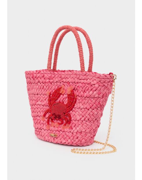 Sac Capri rose - 33x20x18 cm