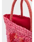 Sac Capri rose - 33x20x18 cm