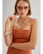 Gafas de máscara Sofia tea Rose