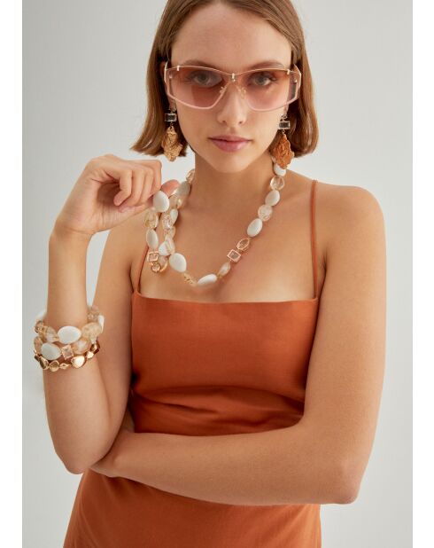 Gafas de máscara Sofia tea Rose