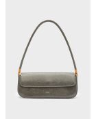 Sac bandoulière Naomi gris - 27x10x8cm