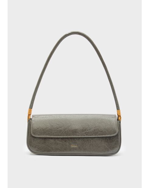 Sac bandoulière Naomi gris - 27x10x8cm
