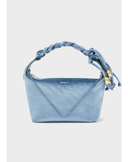 Sac Karen bleu - 23x17x14cm