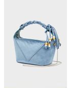 Sac Karen bleu - 23x17x14cm