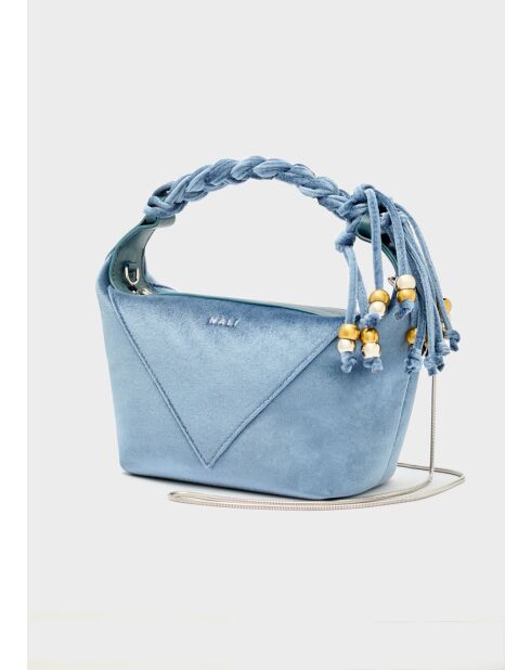 Sac Karen bleu - 23x17x14cm