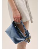 Sac Karen bleu - 23x17x14cm
