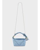 Sac Karen bleu - 23x17x14cm