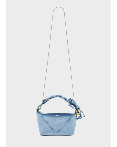 Sac Karen bleu - 23x17x14cm