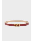 Ceinture phoebe rouge