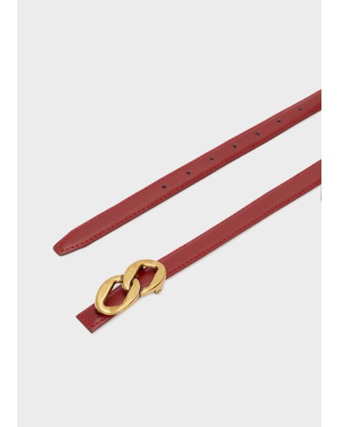 Ceinture phoebe rouge