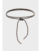 Ceinture multifonction en corde avec pierres canon