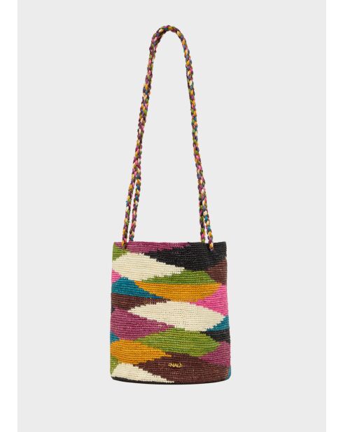 Sac Rhama multicolore - 24x24x28 cm