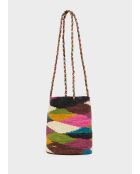 Sac Rhama multicolore - 24x24x28 cm