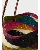 Sac Rhama multicolore - 24x24x28 cm