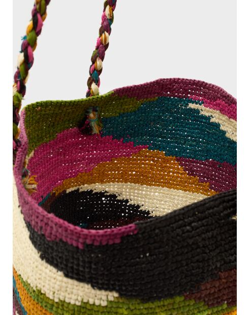 Sac Rhama multicolore - 24x24x28 cm