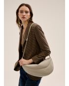Sac bandoulière Holly gris - 39x8x20 cm
