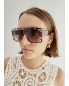 Storm transparente braune Schutzbrille