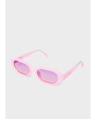 gafas de sol rectangulares rosas flavia