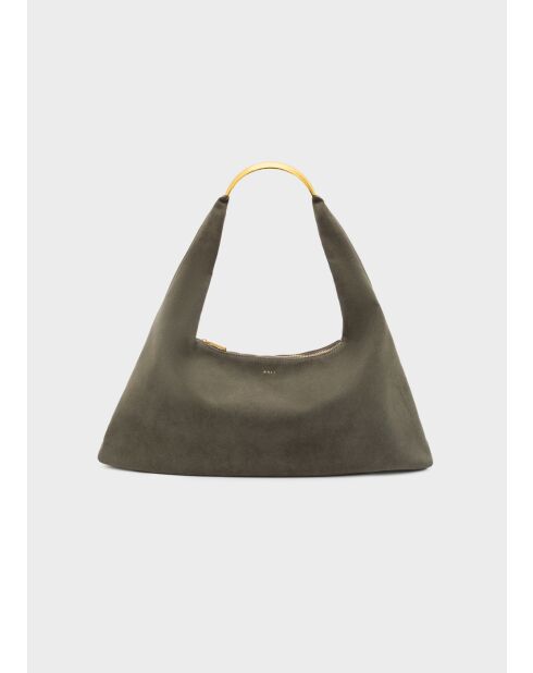 Sac bandoulière Mila gris - 48x8x40 cm