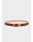 Ceinture Selly bordeaux