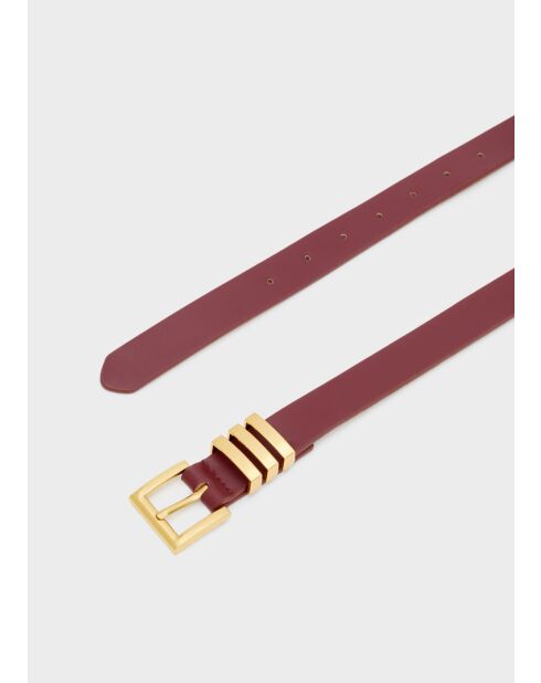 Ceinture Selly bordeaux