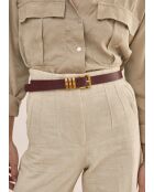 Ceinture Selly bordeaux