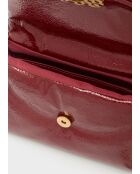 Sac bandoulière Sharon rouge - 23x7x14,5 cm