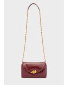 Sac bandoulière Sharon rouge - 23x7x14,5 cm