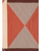 sjaal met bruin/beige patroon