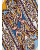 Sciarpa paisley samantha blu