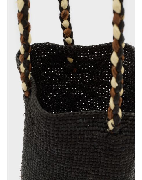Sac Rhama noire - 15x15x20 cm