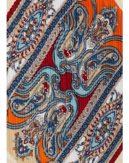 Sciarpa paisley samantha arancione