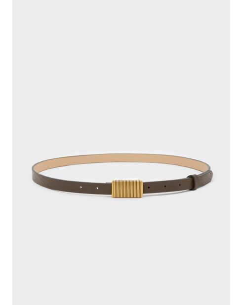 Ceinture Leo marron