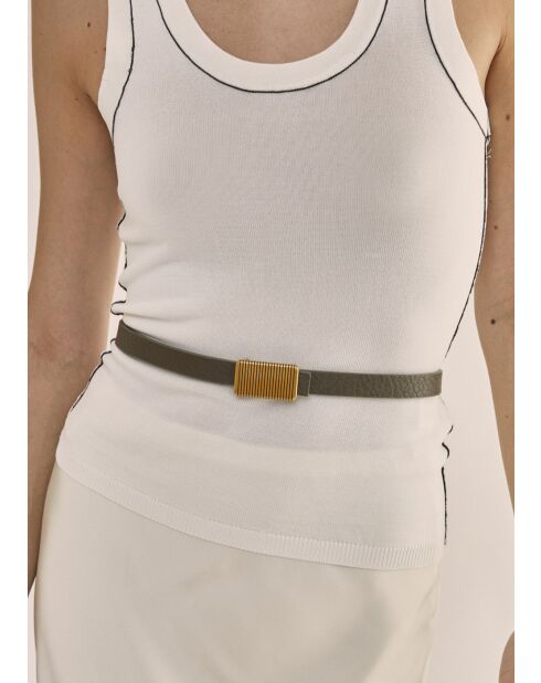 Ceinture Leo marron