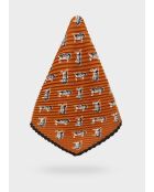 Pañuelo de caballo naranja/negro