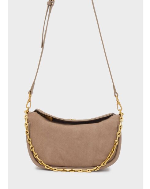 Sac bandoulière Siria beige - 28 x 18 x 10 cm