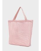 Sac cabas Bruna Vichy rose - 48 x 41 x 15 cm