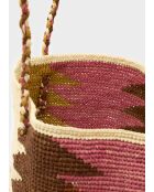 Sac cabas beige naturel - 24x24x28 cm