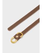 Ceinture Josephine en cuir marron