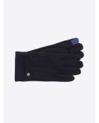 Gants en tissu polaire dark navy