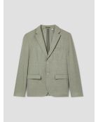 Veste de costume slim bistretch vert sauge