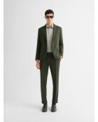 Veste de costume slim vert sapin