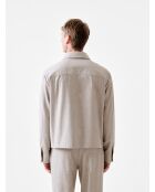 Beigefarbene 2-farbige reguläre Jacke von L'Atelier