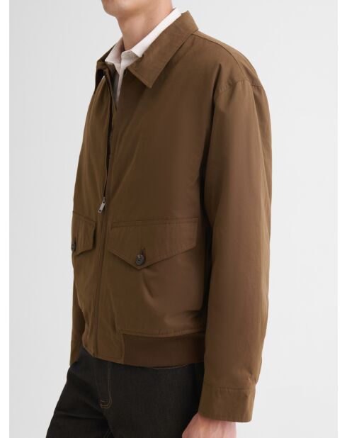 Blouson bomber taupe