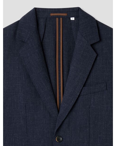 Veste de costume slim bistretch bleu encre