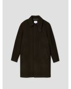 Pardessus col chemise vert sapin